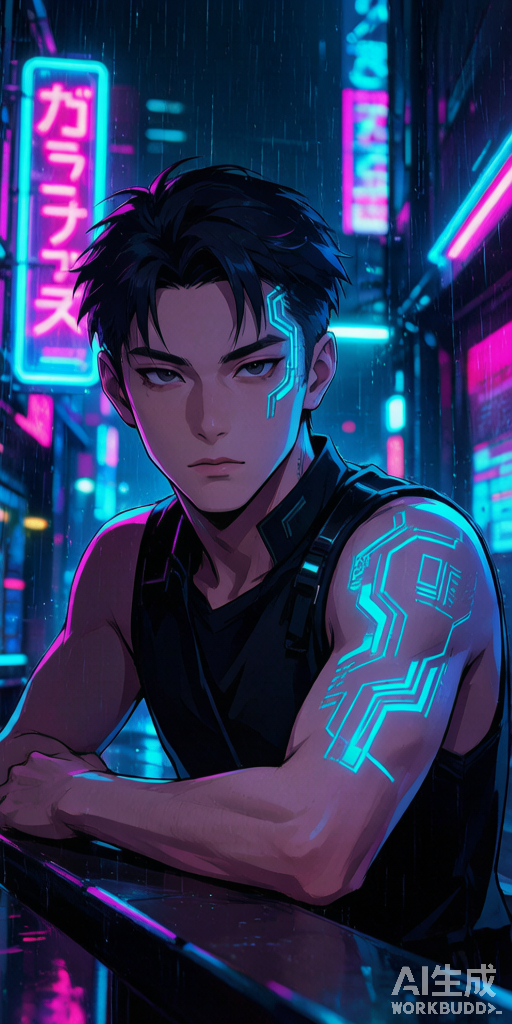 Neon Bar matching PFP for gamers – right profile picture