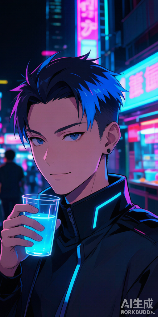Neon Market matching PFP for gamers – right profile picture