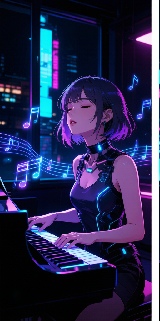 Piano Room matching PFP for couples and best friends – left profile picture