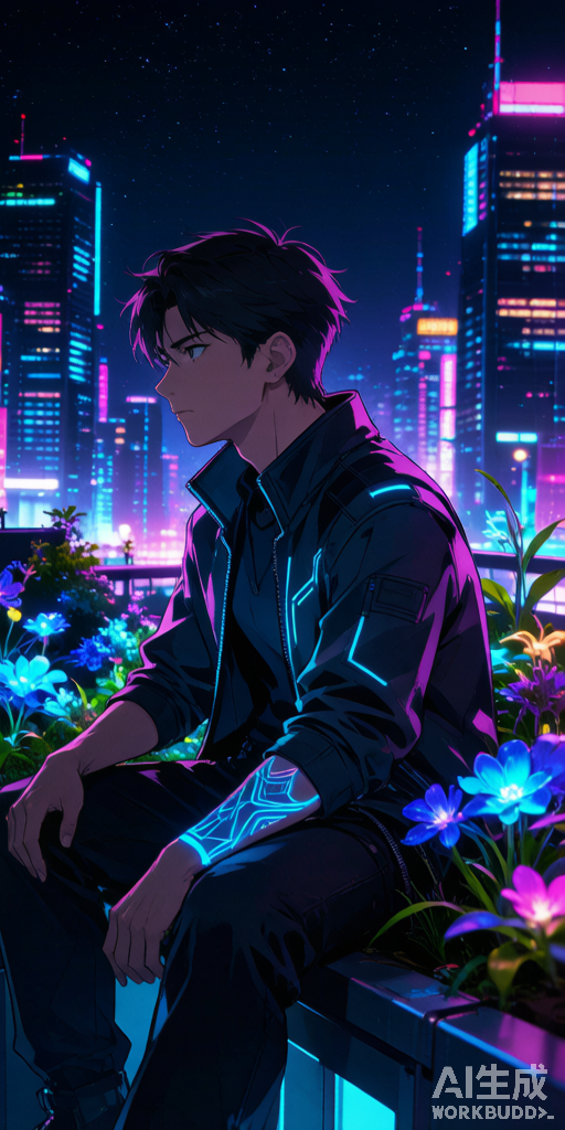 Rooftop Garden matching PFP for couples and best friends – right profile picture