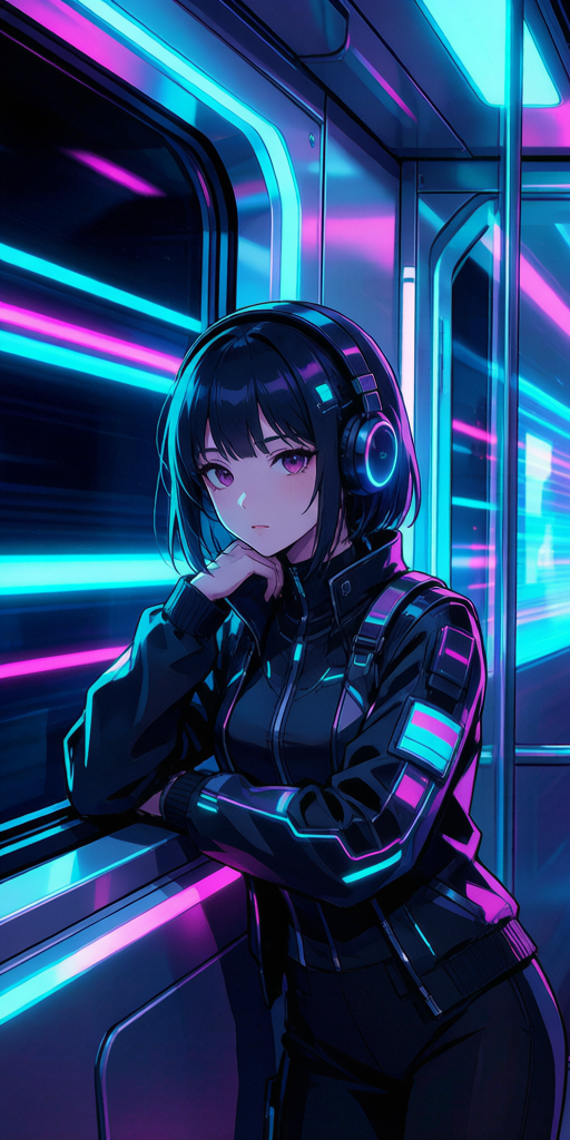 Subway Train matching PFP for couples and best friends – left profile picture