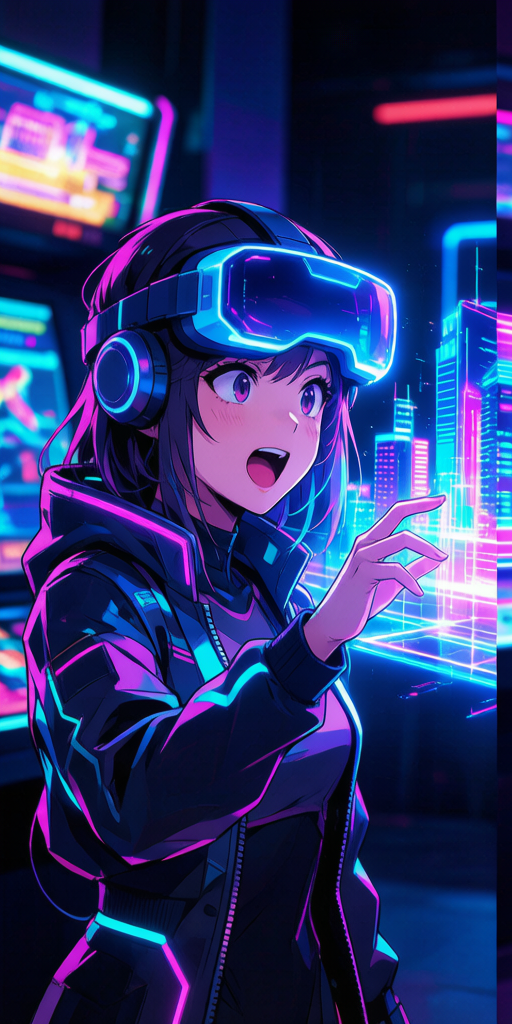 VR Arcade matching PFP for gamers – left profile picture