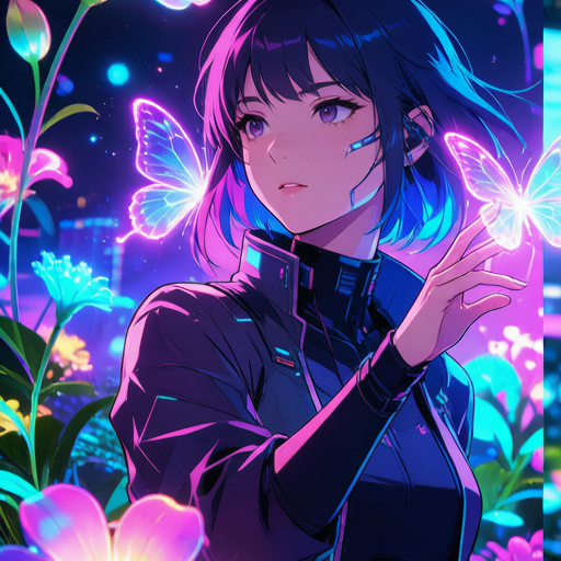 Hologram Date matching PFP for couples – left profile picture