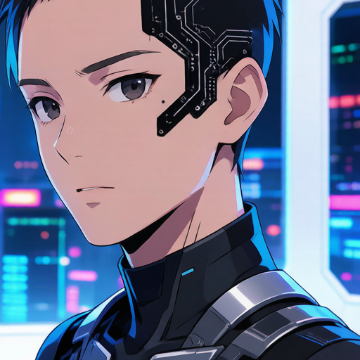 Robot Love matching PFP for couples – right profile picture