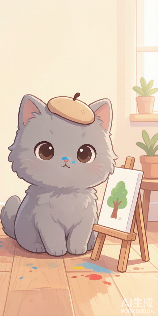 Art Studio Cats matching PFP for cute matching icons – right profile picture