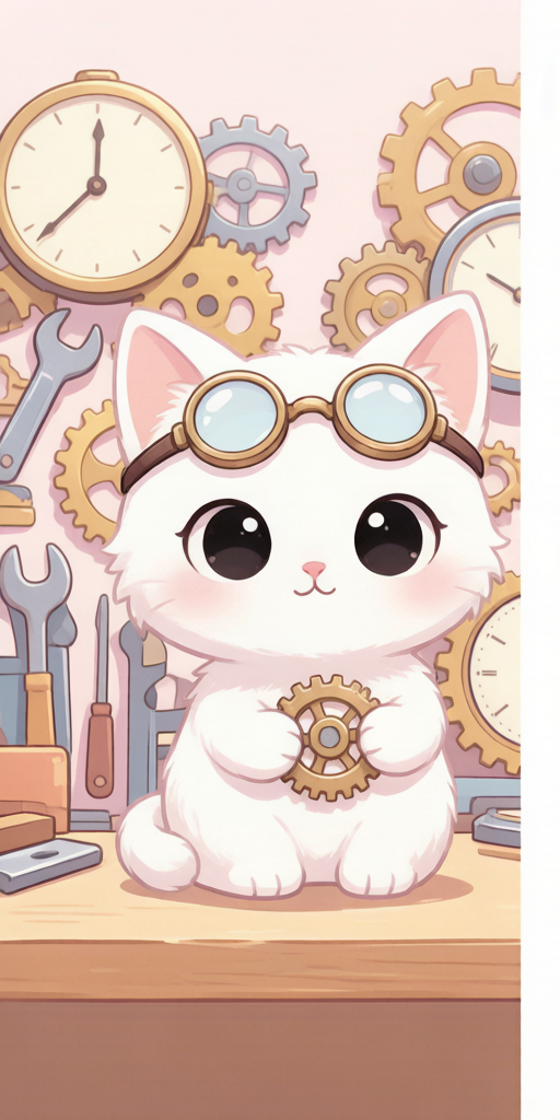 Clock Workshop Cats matching PFP for cute matching icons – left profile picture