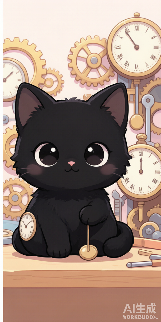 Clock Workshop Cats matching PFP for cute matching icons – right profile picture