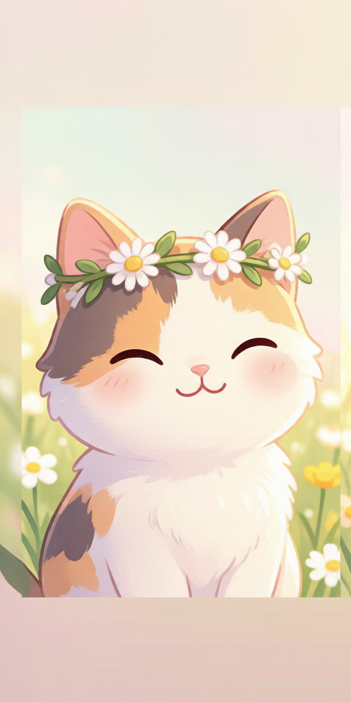 Flower Crown Cats matching PFP for cute matching icons – left profile picture