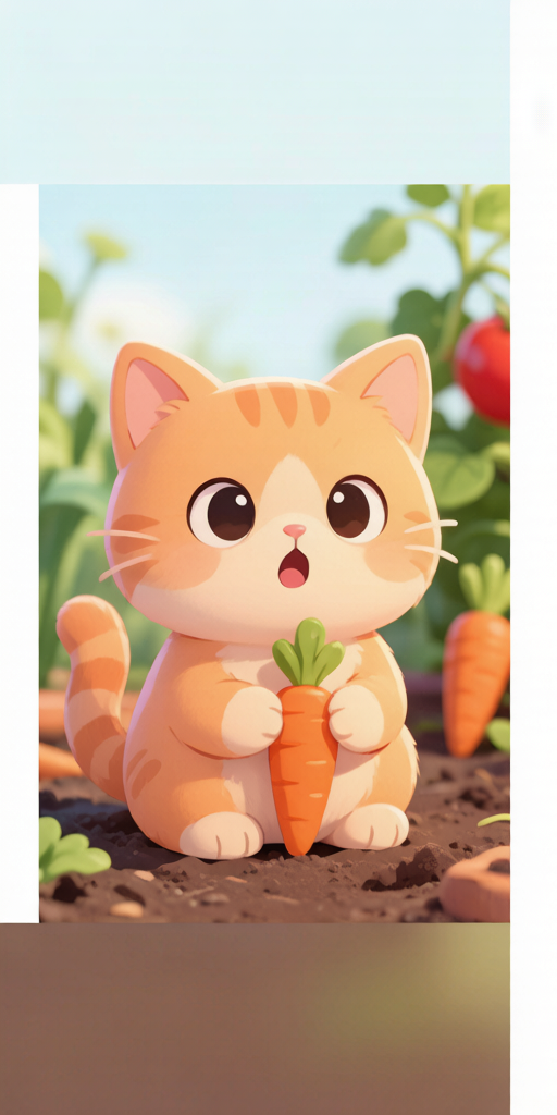 Garden Veggie Cats matching PFP for cute matching icons – left profile picture