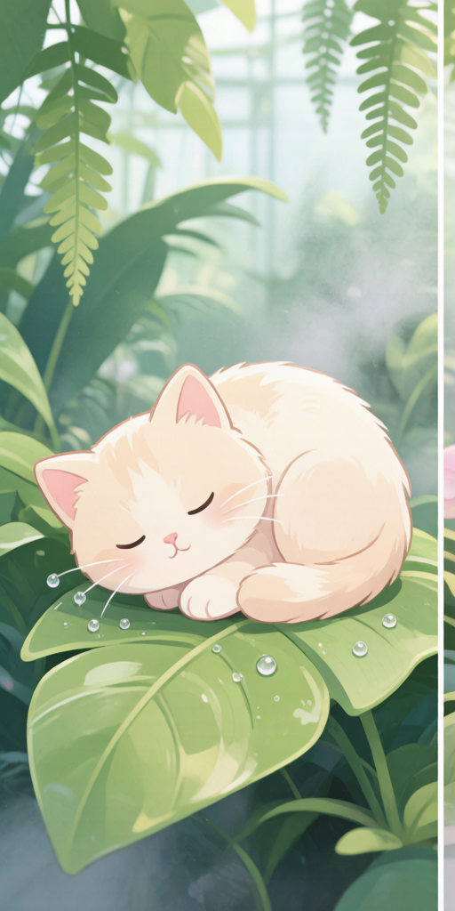 Greenhouse Nap Cats matching PFP for cute matching icons – left profile picture