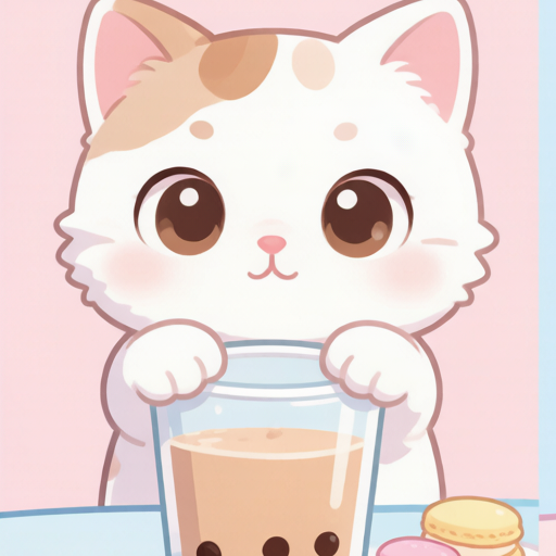 Milk Tea Cats matching PFP for cute matching icons – left profile picture