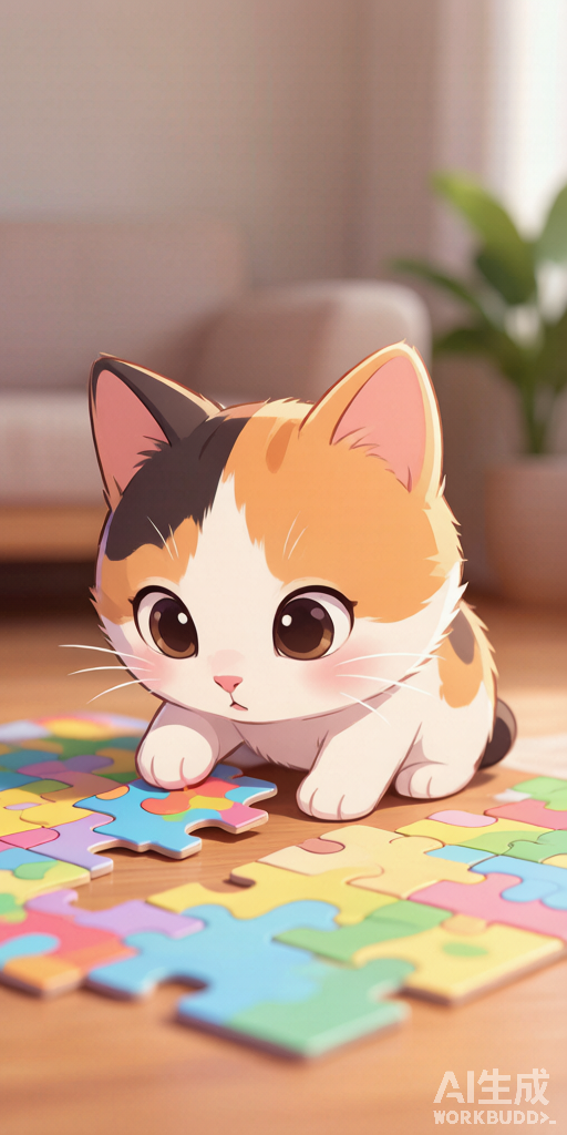 Puzzle Time Cats matching PFP for cute matching icons – right profile picture
