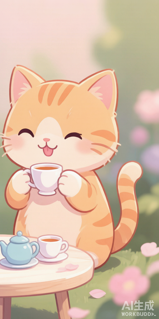 Tea Party Cats matching PFP for cute matching icons – right profile picture