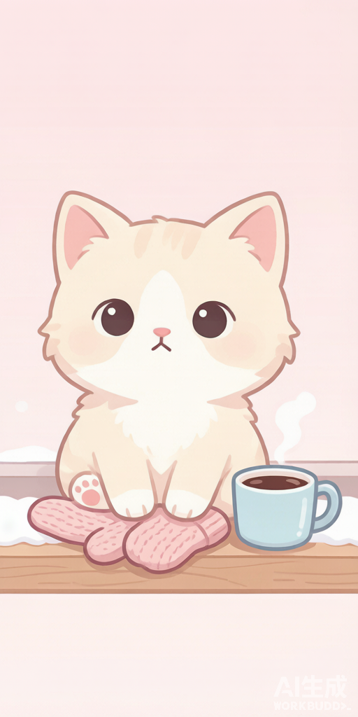 Winter Mittens Cats matching PFP for cute matching icons – right profile picture